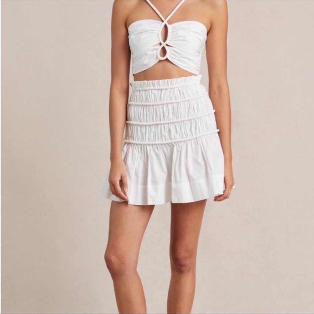 Bec + Bridge White Skirt Size 4